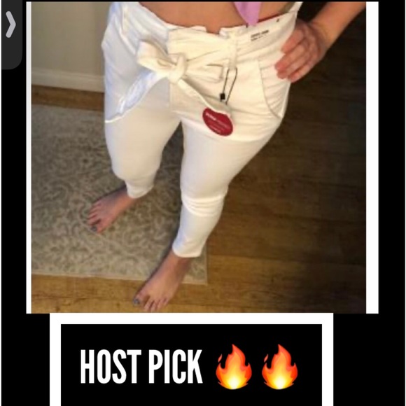 🔥NWT EXPRESS CROP HIGH WAIST🔥 - Picture 3 of 9